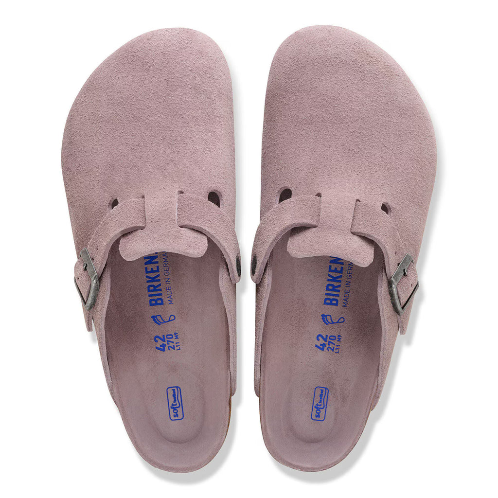 Boston Soft Footbed Suede Leather