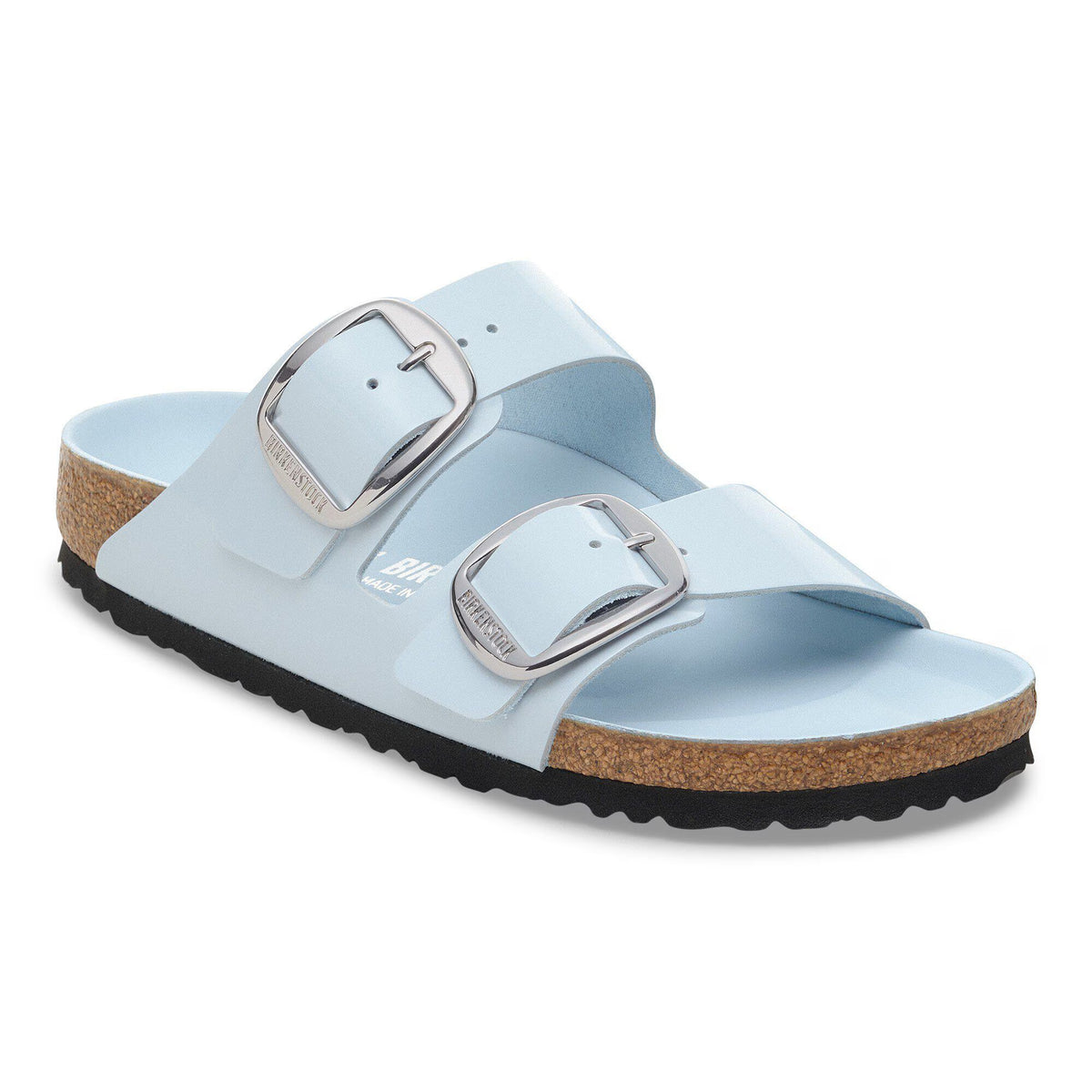 Arizona Big Buckle Natural Leather Patent