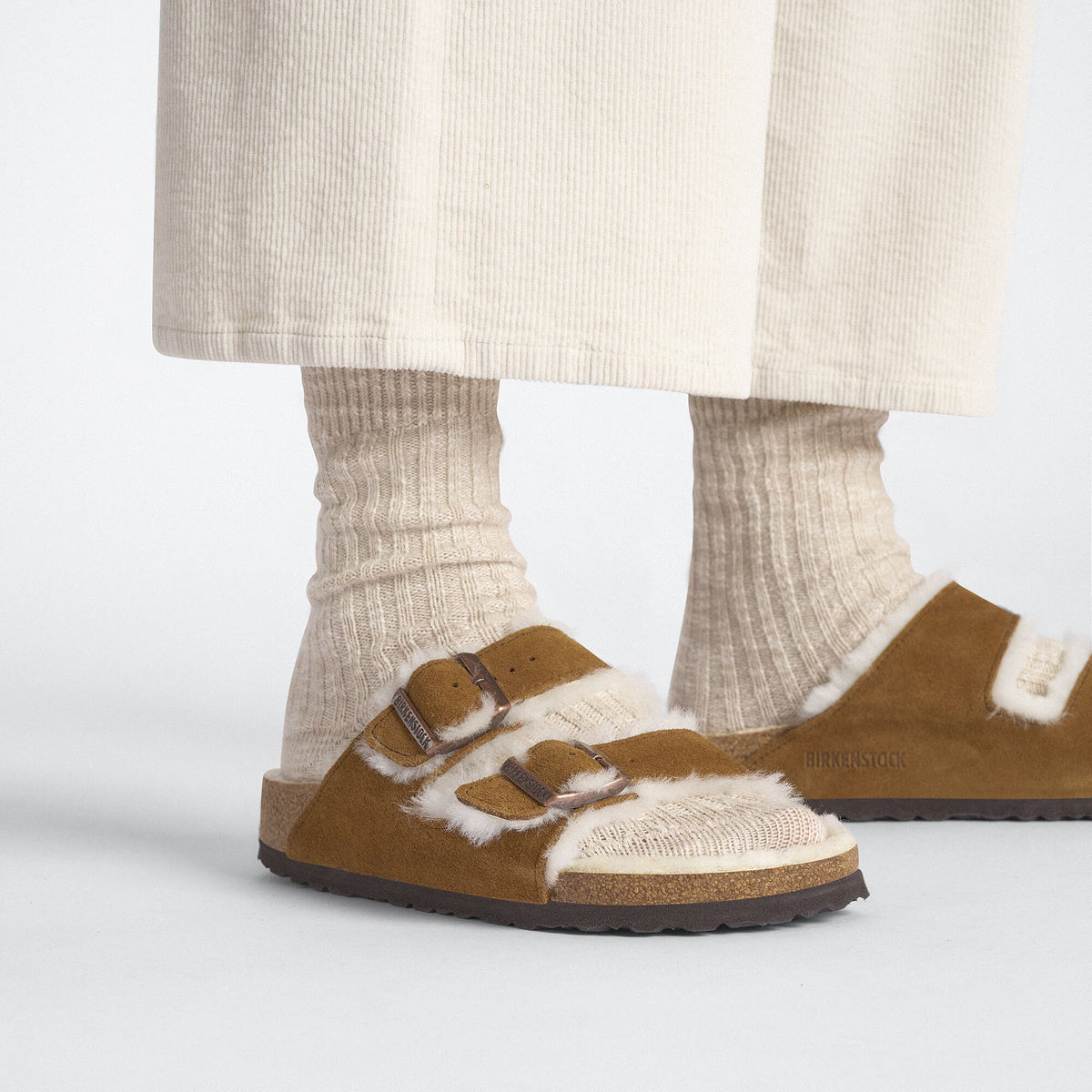 Set Arizona Shearling & Cotton Slub
