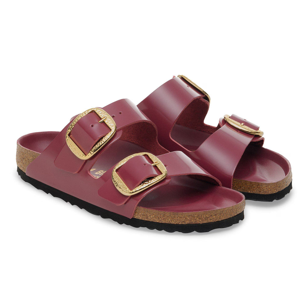 Arizona Big Buckle Natural Leather Patent