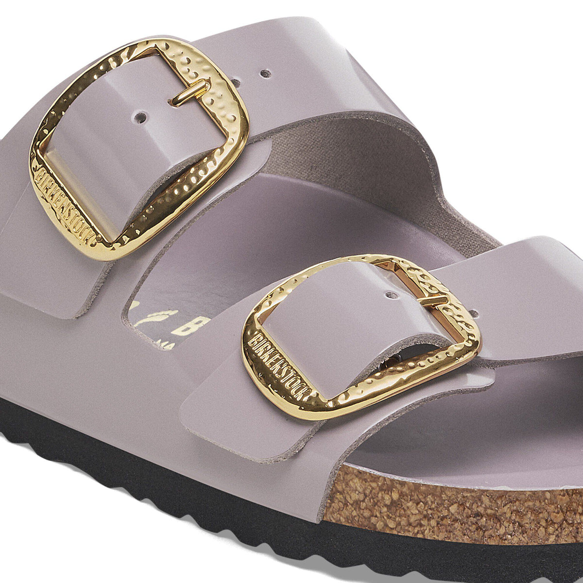Arizona Big Buckle Natural Leather Patent