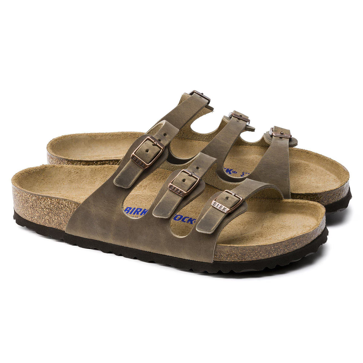Florida Soft Footbed Natural Leather Oiled