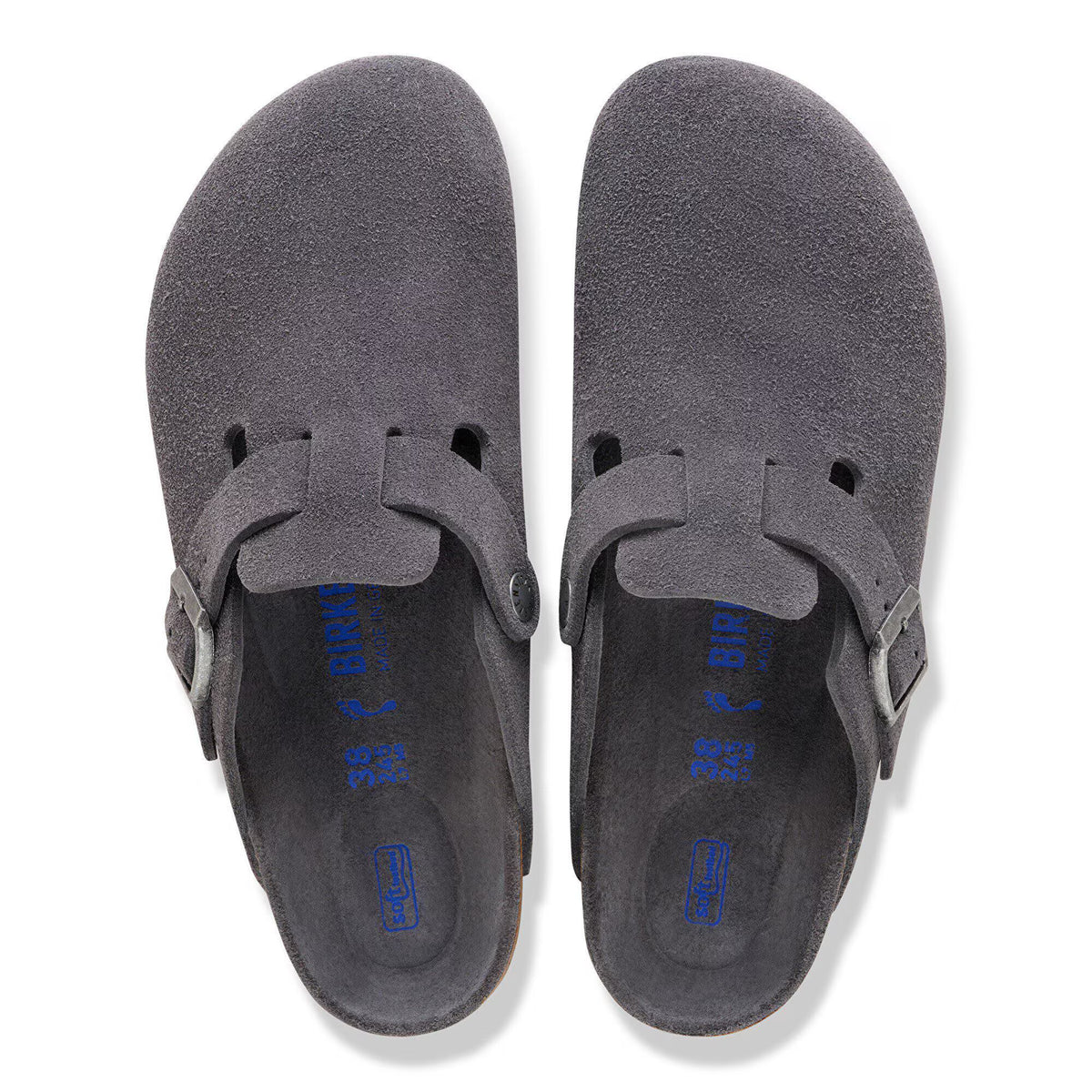Boston Soft Footbed Suede Leather