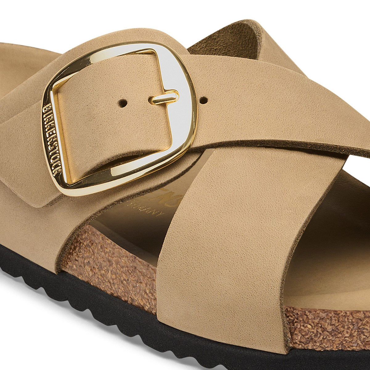 Siena Big Buckle Natural Leather Oiled