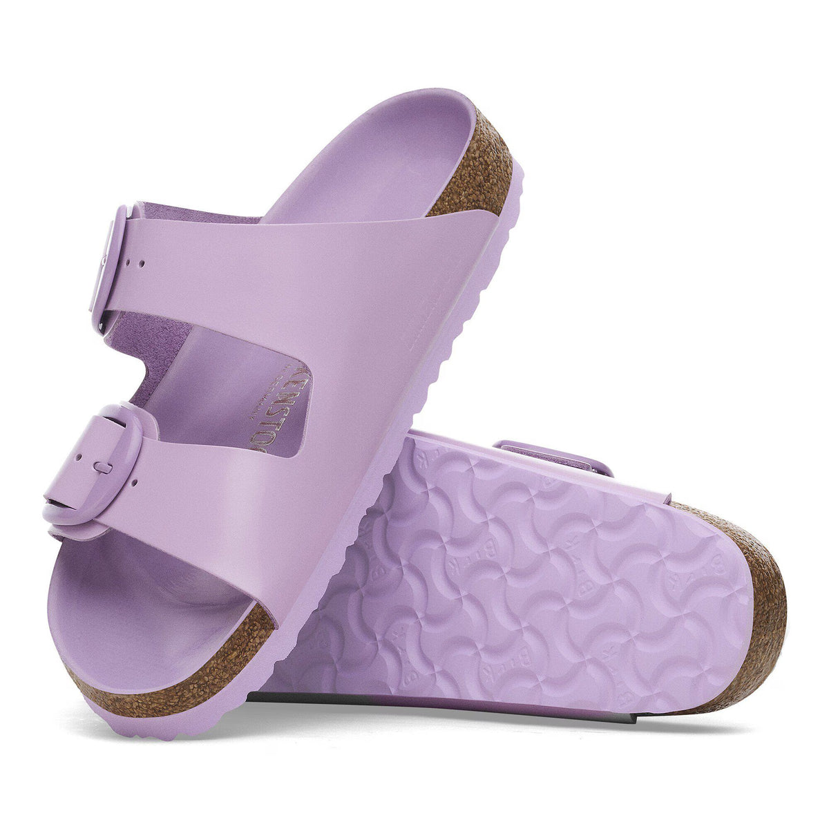 Arizona Big Buckle Natural Leather Patent