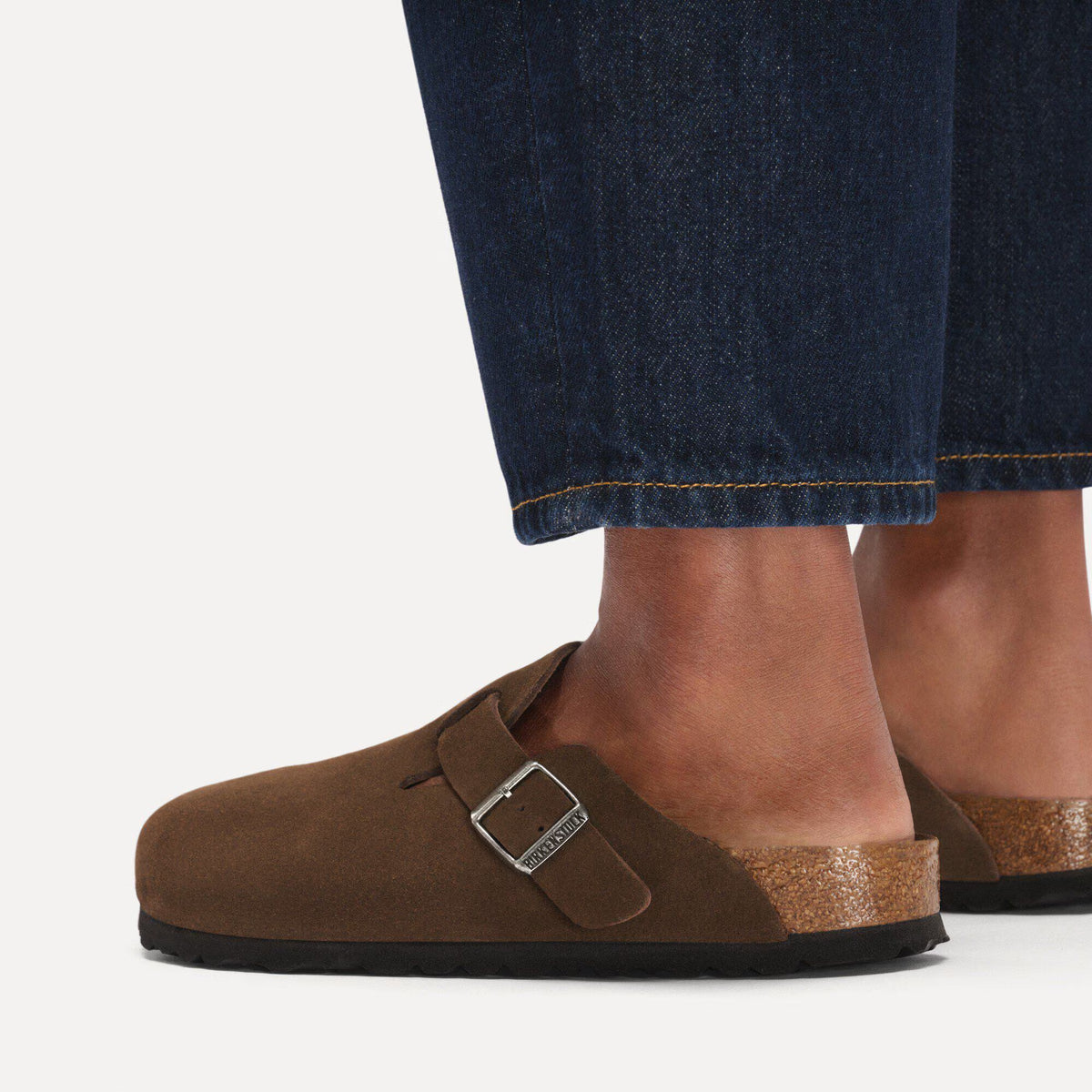 Boston Soft Footbed Suede Leather