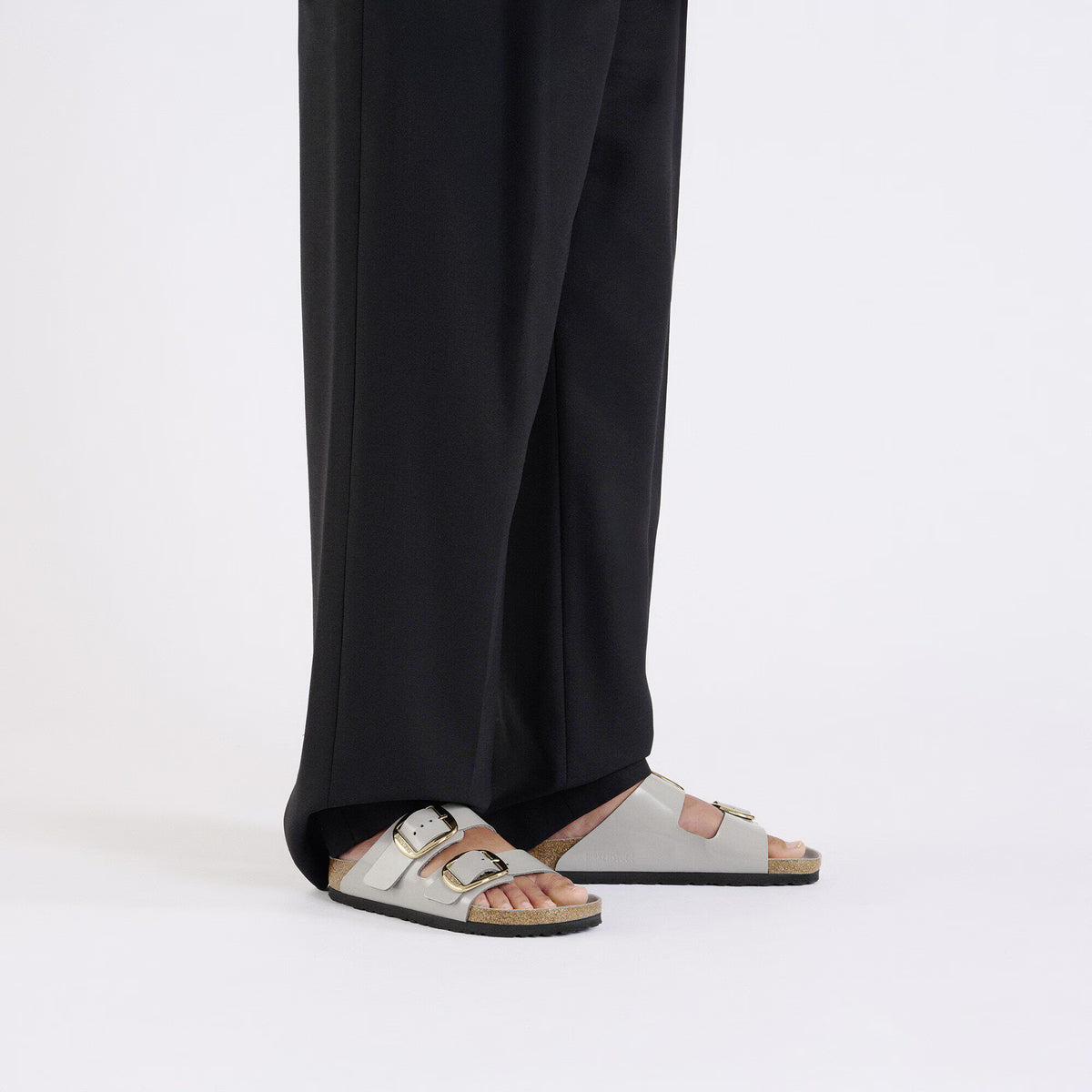 Arizona Big Buckle Natural Leather Patent