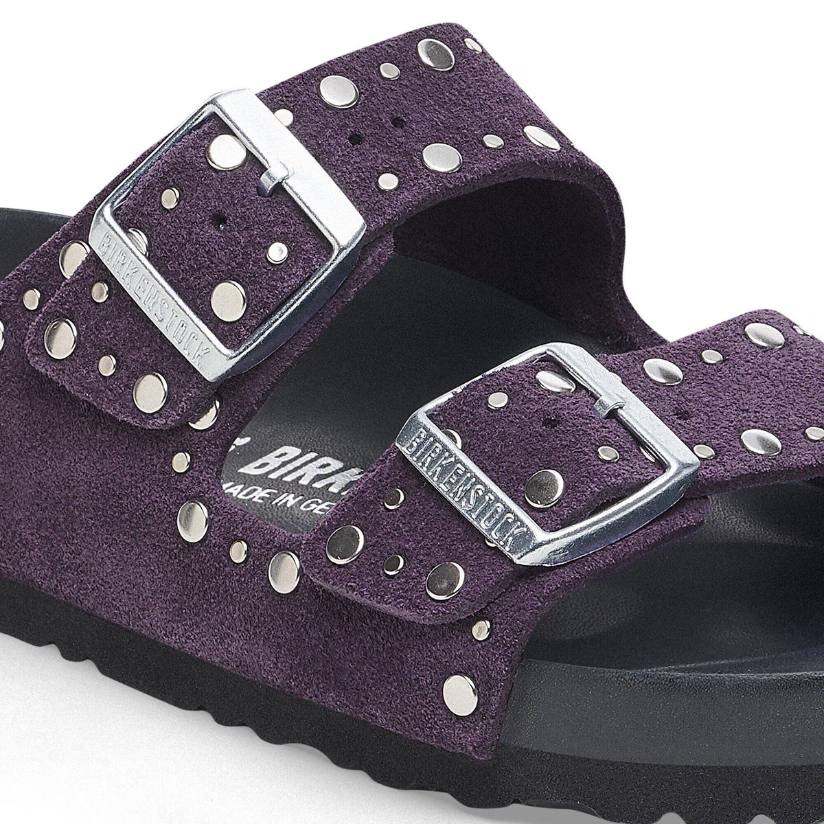 Arizona Rivet Suede Leather