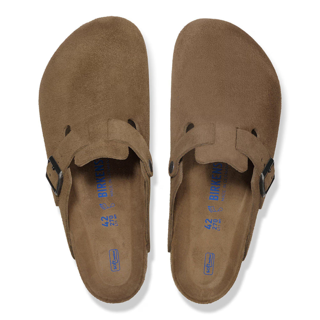 Boston Soft Footbed Suede Leather