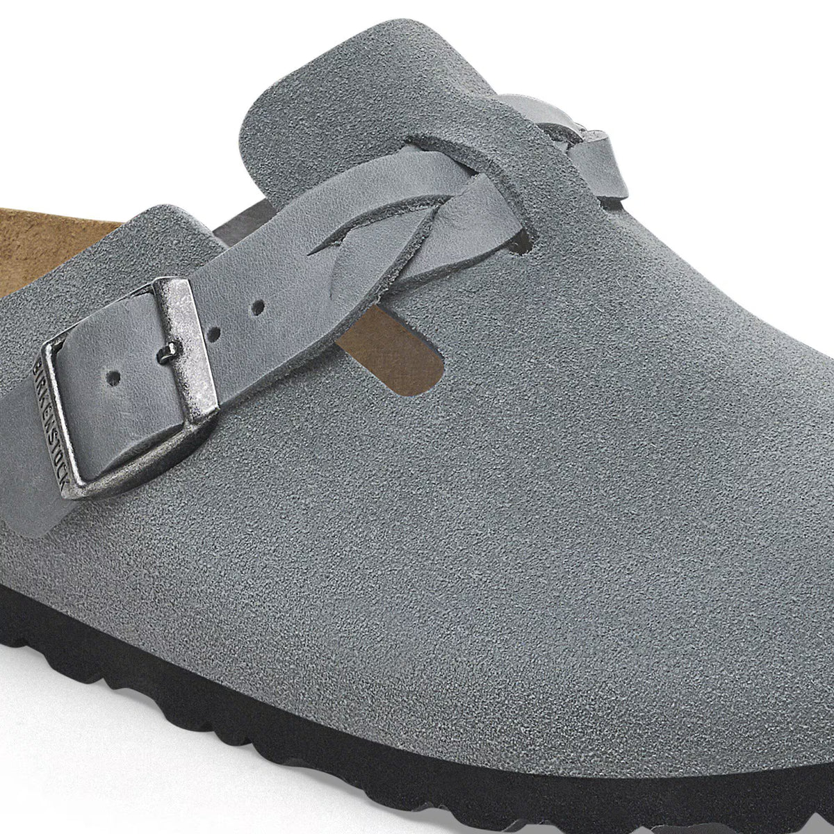 Boston Braided Suede Leather